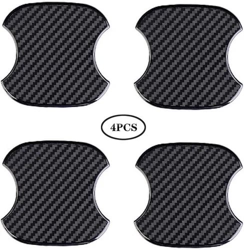 Vista 20 de 4 piezas protectores universales de borde de puerta de automóvil, protector de silicona para parachoques de carrocería de automóvil, moldura
