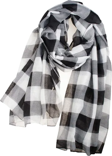 Vista 54 de VIVIAN & VINCENT Bufanda de Navidad suave y ligera para otoño e invierno para mujeres y niñas