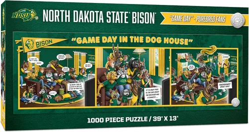 Vista 31 de YouTheFan NCAA Game Day in The Dog House - Rompecabezas de 1000 piezas