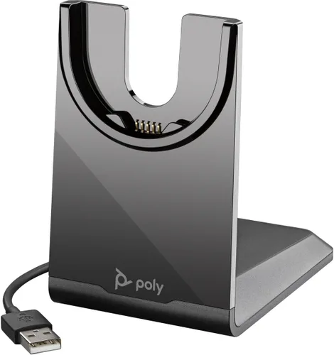 Vista 3 de Poly - Auriculares inalámbricos Voyager 4310 UC (Plantronics) - Auricular de una sola oreja con micrófono Boom - Conéctate a PC/Mac a través