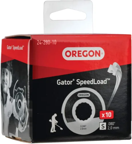 Vista 5 de Oregon 24-280-03 Gator SpeedLoad Trimmer Line, 0.080" 3 Pack SM