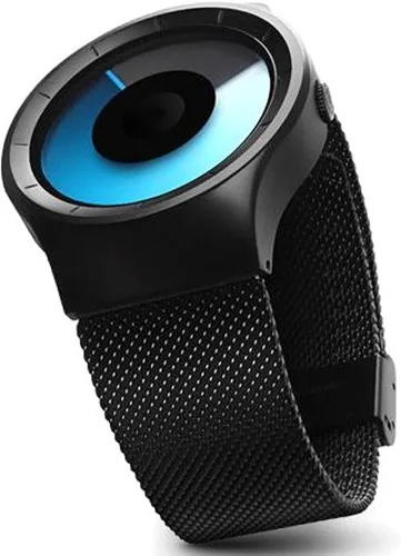 Vista 2 de Ziiiro Z0005WBBG Celeste Black Mono Reloj para hombre, Moderno