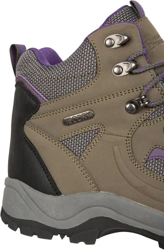 Vista 7 de Mountain Warehouse Adventurer - Botas de senderismo impermeables para mujer, color gris, talla 8 de EE. UU, Gris