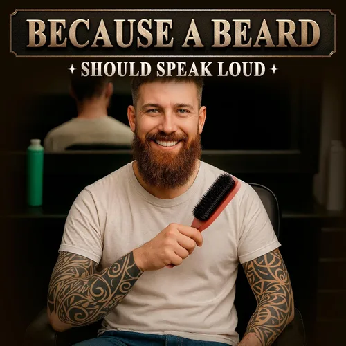 Vista 9 de Cepillo de barba para hombre con mango – Cepillo de barba de cerdas de jabalí suave para hombres, diseño de madera de 9 pulgadas para barbas