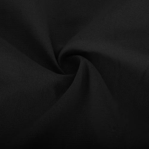 Vista 6 de Camisa de lino para hombre, casual, ligera, mexicana, guayabera, abotonada, playa, verano, sudadera con capucha y manga larga, camisa hawaiana