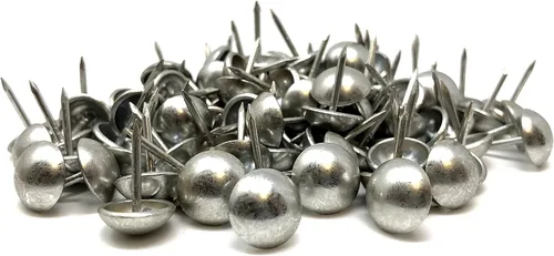 Vista 20 de DMSE – Tamaño mayorista 7/16" diámetro (0.433 in) hardware tapicería muebles decorativos Pulgar tachuelas clavos clavos 1000