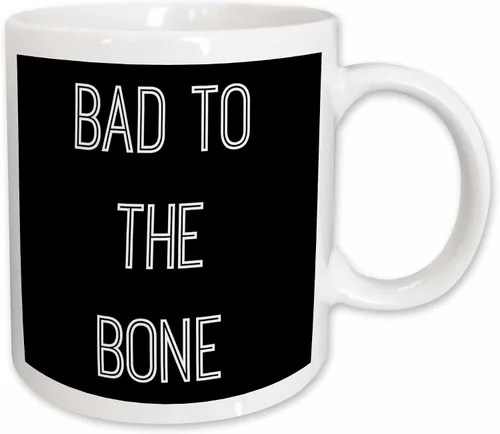 Vista 9 de 3dRose Taza de café, tamaño: 15 onzas, letras blancas sobre un fondo negro, citas inspiradoras de Xander - divertido regalo de taza de café