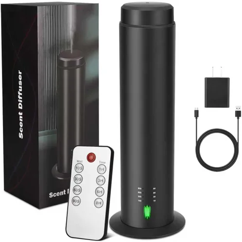 Vista 8 de Difusor de Aroma Sin Agua de Aceite Esencial para Hotel, Toda la Casa, Habitación Grande, Oficina, Hogar, 200ML de Gran Capacidad, Cubriendo 1500