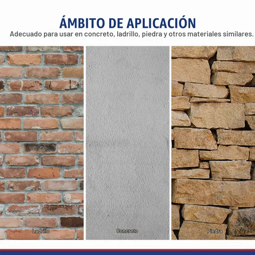 Vista 5 de WORKPRO SDS-Plus Juego de brocas de 8 piezas, punta de carburo, SDS+ Juego de brocas de martillo giratorio con estuche de almacenamiento