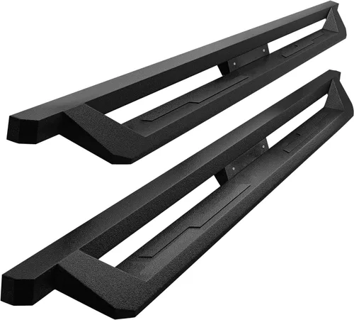 Vista 8 de Estribos mejorados, barras Nerf de escalón lateral compatibles con Ram 1500 2009-2018, Ram 1500 Classic Crew Cab 2019-2024
