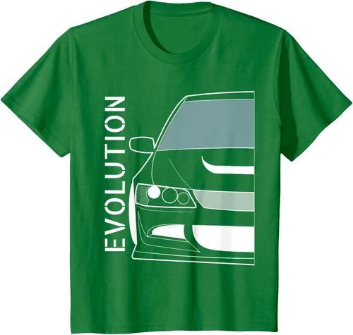 Vista 50 de Camiseta Evo 8 Design Turbo JDM Classic Legends, Negro, S