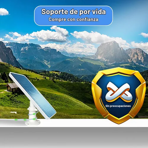Vista 3 de JJMASEE Panel solar para cámara exterior SimpliSafe y Series 2, 1 paquete