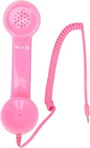 Vista 6 de Teléfono retro de 0.138 in, micrófono para teléfono celular, micrófono para teléfono móvil, receptor de teléfono celular Mini receptor de mano