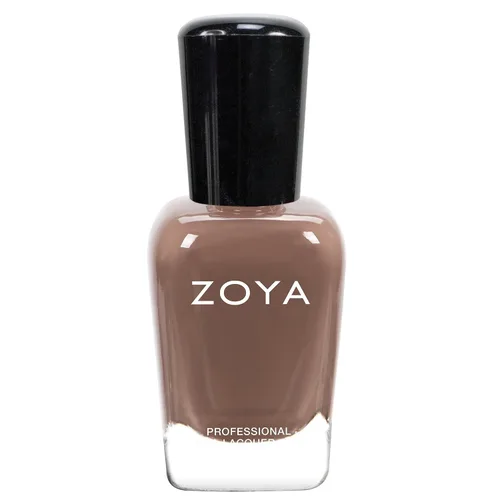 Vista 23 de ZOYA Esmalte de uñas nude, cremas de larga duración beige y gris pardo, Big12Free Vegan Avril