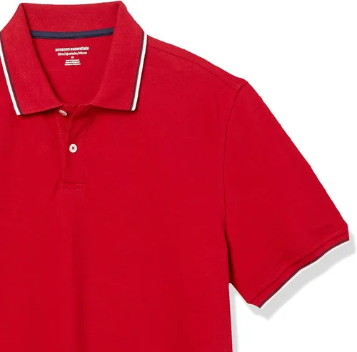 Vista 6 de Tienda Essentials Men's Slim-Fit Cotton Pique Polo Shirt
