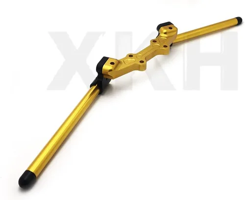 Vista 5 de XKH - Juego de placa adaptador y manillar para Yamaha MT-07 FZ-07 2014-2017, color dorado