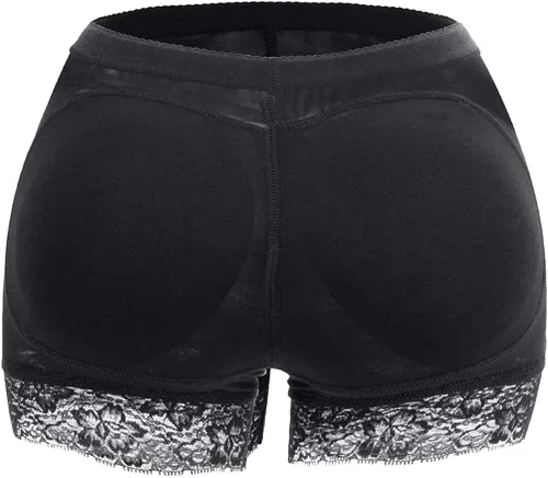 Vista 5 de Bragas acolchadas para levantamiento de glúteos realzadoras de cadera moldeadoras de cuerpo control de abdomen ropa