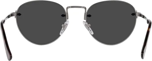 Vista 7 de Persol PO2491S - Gafas de sol redondas PlateadoAzul claro