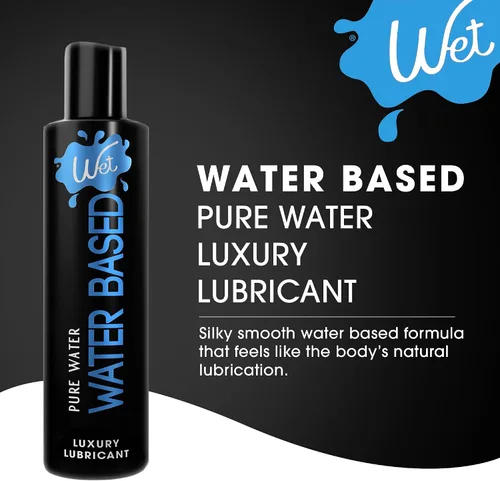 Vista 2 de Wet Lubricante original a base de agua de 9 onzas (paquete de 2)