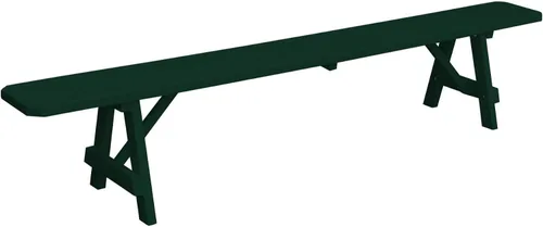 Vista 16 de Furniture Barn USA Pine - Banco tradicional de 2 pies, color negro