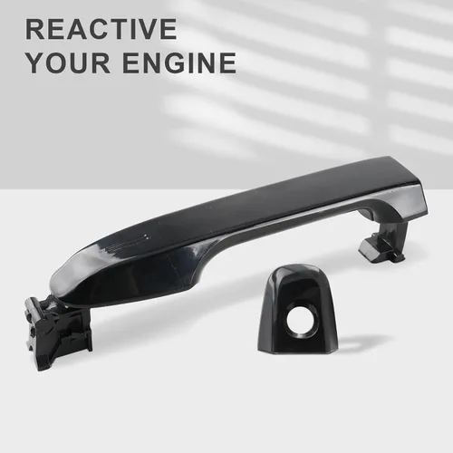 Vista 7 de MOTOALL Nuevo 6921106090 Manija de puerta exterior delantera izquierda lado del conductor para 2012-17 Toyota Camry Negro