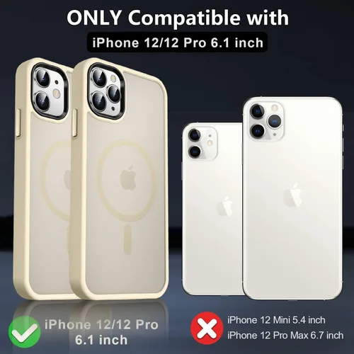 Vista 57 de MOCCA - Funda magnética resistente para iPhone XR de 6.1 pulgadas, compatible con MagSafe, funda con protección contra caídas de grado militar
