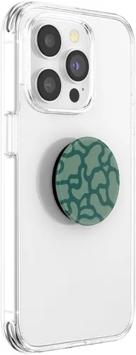 Vista 3 de Agarre para teléfono PopSockets con patas de apoyo extensibles, PopSockets para teléfono, PopGrip, Into The Woods - Camo Flow Sujeción segura