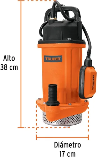 Vista 3 de Bomba sumergible de hierro fundido para agua limpia 1 HP