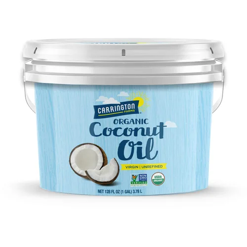 Vista 9 de Carrington Farms Aceite de coco virgen orgánico, 12 onzas líquidas