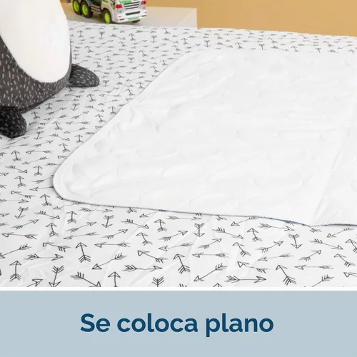 Vista 8 de Protector de sábana de colchón impermeable lavable de 4 capas, 17 x 24
