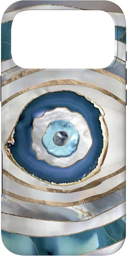 Vista 22 de Funda de adorno de amuleto de mal de ojo para iPhone 17