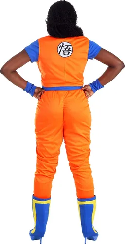 Vista 5 de Disfraz de Goku Femenino