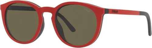 Vista 2 de Polo Ralph Lauren PH4183U - Gafas de sol redondas de ajuste universal transparente 1969in