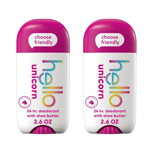 Vista 13 de hello Desodorante limpio y fresco sin aluminio para mujeres y hombres con carbón, frescura de 24 horas, desodorante libre de bicarbonato de sodio