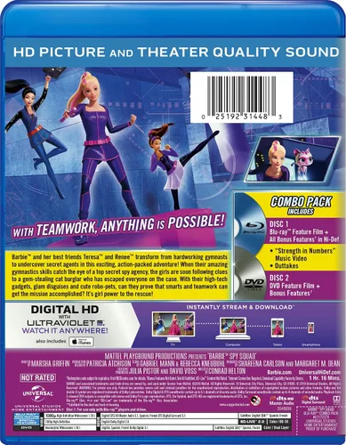 Vista 2 de Barbie Spy Squad Blu-ray