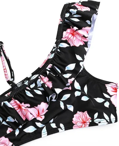 Vista 83 de CHILDRENSTAR Trajes de baño de dos piezas para niñas, traje de baño de playa y piscina