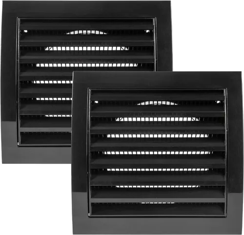 Vista 15 de Vent Systems Paquete de 2 cubiertas de ventilación de aire blancas de 4 pulgadas para ventilaciones de secadora y ventilaciones de escape de baño