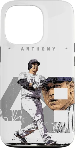 Vista 10 de iPhone 16 Anthony Rizzo Number Portrait Tony New York MLBPA Case