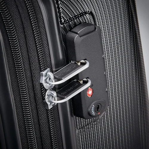 Vista 6 de Samsonite Winfield 3 DLX Spinner, Negro, Maleta de mano de 20 pulg.
