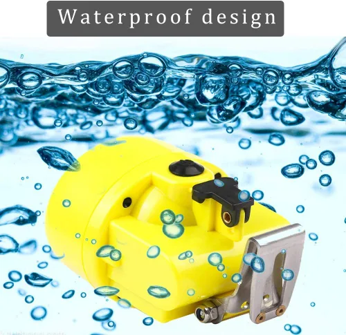 Vista 7 de Linterna frontal LED recargable, resistente al agua, a prueba de explosiones, casco de alta potencia para minería de carbón, caza de capullas