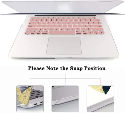 Vista 5 de iCasso - Funda para MacBook Air de 13 pulgadas 2020 M1 A2337, paisaje abstracto Funda protectora rígida para MacBook Air de 13 pulgadas 2019 2018