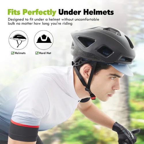 Vista 5 de Hikenture Cycling Cap for Men and Women,Bike Hat with Visor Summer Sun Hat