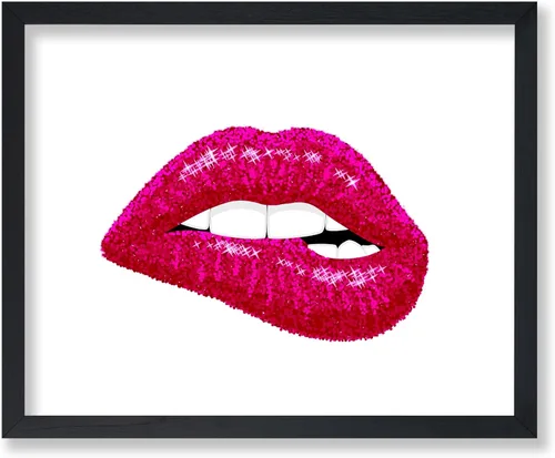 Vista 31 de Poster Master Impresión de labios dorados, póster de mordida de labio, arte moderno y minimalista, regalo bohemio para hombres y mujeres, diseño
