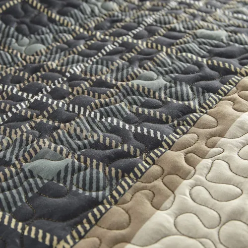 Vista 3 de Donna Sharp - Ropa de cama a cuadros diseño de caminata de osos Cierre de cremallera fácil de quitar, combina con juegos de cama, mantas