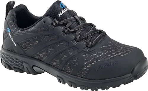 Vista 3 de Zapato industrial Stratus para hombre, negro, 9, Negro