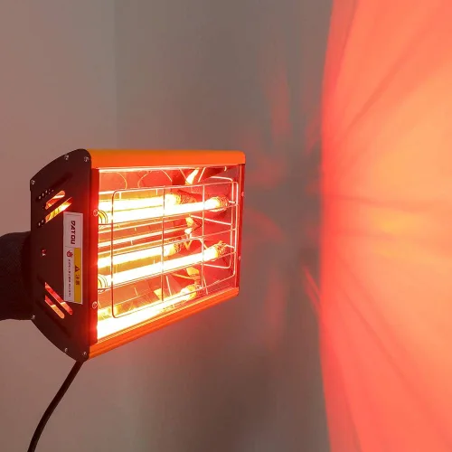 Vista 2 de DATOUBOSS Lámpara portátil de curado de pintura por infrarrojos 2000w Lámpara de horneado de pintura por infrarrojos de mano Luz de calentamiento