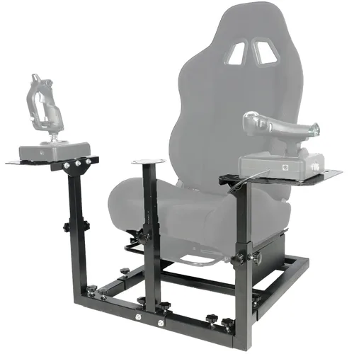 Vista 8 de Gazzyt G29 Flight Racing Simulator Cockpit Large Shifter Platform Fit for Logitech G920 G923,Thrustmaster T248,Hotas Warthog X52 X56 without