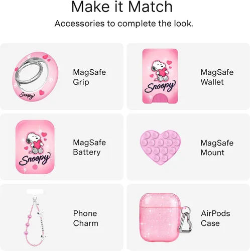 Vista 145 de VELVET CAVIAR Funda para iPhone 15, compatible con MagSafe, probada contra caídas de 10 pies, fundas protectoras de diseño, leopardo color rosa