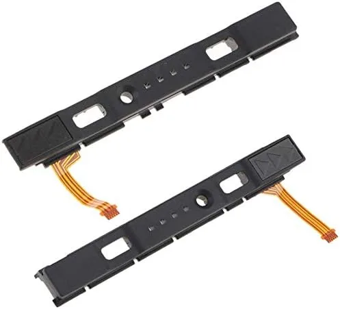 Vista 3 de Fijar parte derecha izquierda L R Slider Rail con cable flexible pieza de repuesto para Switch NS NX Joy-Con consola (izquierda+derecha)
