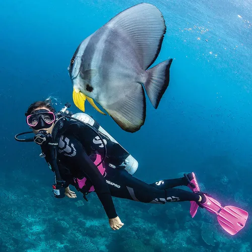 Vista 4 de SCUBAPRO Lente óptica para máscara de buceo con zoom para buceadores miopes, intercambiable izquierda o derecha, -2.0
